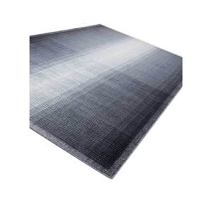 Alfombras Kilim Rectangulares Hechas a Mano en Gris y Negro, de Lana, con Patrón Abstracto de 4m para Sala de Estar, Pasillo, Hogar - Hwl-110 - Product Image 2