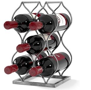 Estante de Vino Apilable de Metal para Cocina, Suministro de Fábrica, Soportes para Botellas de Vino - Product Image 1