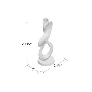 Escultura Moderna de Acero Inoxidable Pulido con Espejo, Diseño de Onda, para Exhibición de Figuras de Animales de Metal de Lujo Creativo, para Parques Públicos - Product Image 6