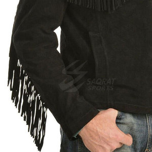 OEM Services High Quality 2025 Custom Logo <b>Men</b> Western <b>Jacket</b> New Design <b>Men</b> Western Winter <b>Jacket</b> - Product Image 5