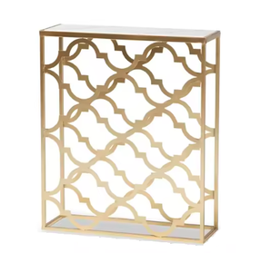 Factory Supplies Modern Luxury <b>Narrow</b> Solid Metal <b>Console</b> <b>Tables</b> for Hallway Living Room & Multi Places Decoration Hot Arrival - Product Image 6