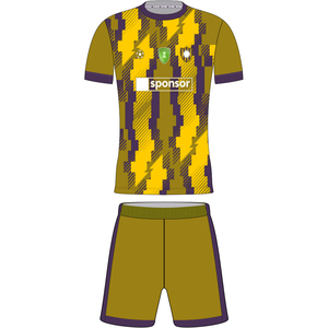 Uniforme de Equipo de Fútbol de Secado Rápido para Hombre Adulto, Camiseta de Poliéster con Estampado Digital, Diseño Personalizado - Product Image 4