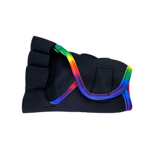 Gants de fitness demi-doigts en spandex unisexe respirants pour l'entraînement et l'haltérophilie au prix de gros - Product Image 3