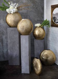 Jarrón de Diseño Moderno y Popular, Centro de Mesa, Porta Flores, para Bodas y Eventos, Jarrón de Metal Hecho a Mano para Decoración de Mesa - Product Image 3