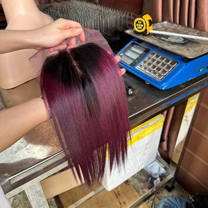 Cabello Humano Remy de Alta Calidad al por Mayor, Liso Natural, Doble Trama, 100g, Paquetes de Cabello Virgen Vietnamita con Cierre, Color Personalizado - Product Image 3