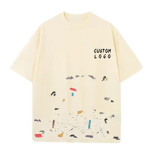 เสื้อยืดผู้ชายผ้าฝ้ายพิมพ์ลายวินเทจสไตล์สตรีทแบบกำหนดเองแฟชั่นมาใหม่2025 - Product Image 3