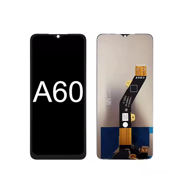 High Quality Original Itel A60 Mobile Phone LCD Digitizer Screen Frame Assembly 1 Year Warranty 100% Tested Fix Broken Touch