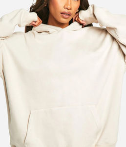 Nouvel arrivage Vêtements décontractés d'hiver Sweat à capuche pour femme en molleton de coton épais imprimé personnalisé Coupe décontractée Super doux Poids lourd à l'avant - Product Image 5