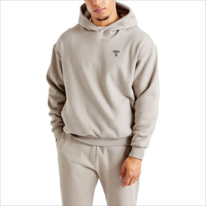 Sudadera con Capucha para Hombre Totalmente Personalizada de Moda 2026 en Color Sólido, Sudadera con Capucha de Primera Calidad para Adultos - Product Image 4