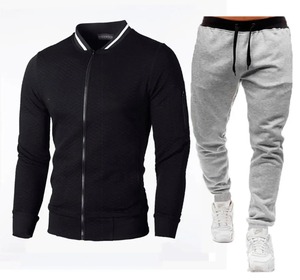 Men's Tracksuit Sets Hoodie and <b>Pants</b> Women Solid Color Hooded Pullover+<b>Pants</b> <b>Suit</b> Casual Sportswear Sets Male - Product Image 4