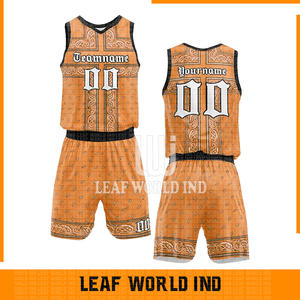 Nouveau design fabriqué en usine, uniforme de basket-ball imprimé par sublimation, ensemble d'uniformes de basket-ball respirants pour l'équipe - Product Image 6