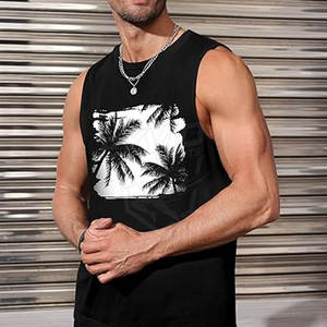 Camiseta sin Mangas Personalizada con Serigrafía, Chaleco Deportivo para Correr, Diseño Moderno, Logotipo Personalizado, Camisetas sin Mangas con Serigrafía - Product Image 4