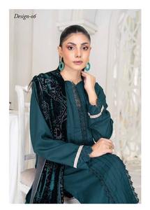 Salwar Kameez de Alta Calidad para Mujer, Estilo Indio y Pakistaní, Vestido de Lana de Última Moda de la India y Pakistán, Riaz Arts D-06 - Product Image 6