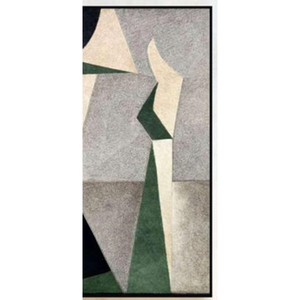 New Collection Leather Patch Wall Art Hand-Painted <b>Framed</b> and Handmade <b>for</b> Elegant Room Decoration at Lowest Price - Product Image 4