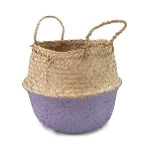 Paniers de rangement en jonc de mer faits à la main pour organiser le décor panier d'herbe de mer en paille de raphia naturel - Product Image 5