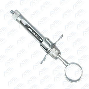 Jeringa de inyección por aspiración resistente al óxido de acero inoxidable, instrumento Dental, instrumentos quirúrgicos dentales, jeringa de cirugía Dental - Product Image 2