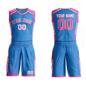 Ensemble de maillots d'entraînement de basket-ball personnalisés pour hommes respirant séchage rapide 100% uniformes d'équipe en polyester - Product Image 2