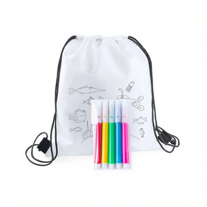 Borsa Carle Personalizzata con Pennarelli Colorabili per Gadget Creativi - Product Image 3