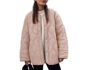 Veste longue matelassée pour femme élégante et ultra chaude pour l'automne et l'hiver, avec capuche et rembourrage en duvet pour le froid - Product Image 2