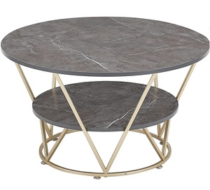 Table basse en fer forgé au Design élégant pour le salon, nouveauté 2023 - Product Image 2