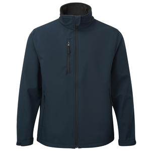 Chaqueta Softshell Personalizada OEM para Hombre, Talla XXL, con Cierre, Cuello Alto, Resistente al Agua, para Senderismo al Aire Libre, Diseño Casual, Cortavientos Negro - Product Image 6