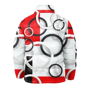 2025 Customizable Heavyweight OEM Puffer Jacket Outdoor Male <b>Padded</b> Down Jacket Quilted Coat Windbreaker Coat - Product Image 6