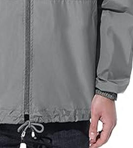 เสื้อแจ็กเก็ตกันลมสำหรับผู้ชายชุดฝึกวิ่งเสื้อแจ็กเก็ตกันฝนสำหรับผู้ชายกำหนดได้เอง - Product Image 3