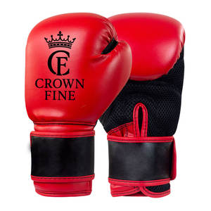 ถุงมือชกมวยหนังทำจากแฟชั่นชั้นนำสีต่างกันสำหรับใช้ในยิม - Product Image 1