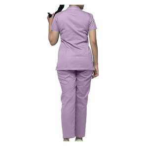 Uniforme Médico para Mujer al por Mayor, Tela de Punto de Algodón y Poliéster, Transpirable, Cómodo, de Secado Rápido, Traje de Enfermera de Pakistán - Product Image 6