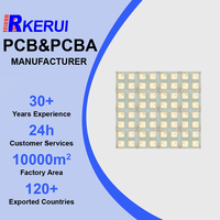 Fabricant de cartes de circuits imprimés en céramique OEM Kerui, cartes de circuits imprimés PCBA, épaisseur du cuivre de 1OZ à 6OZ, finition de surface HASL/ENIG pour l'industrie