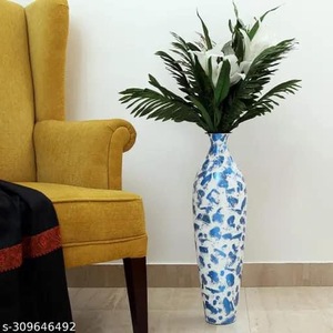 Jarrones de flores de tamaño personalizado decorativos para el hogar Art Deco de cerámica moderna mejor valorados para acentos decorativos de lujo a los mejores precios - Product Image 5