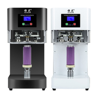 HENGZHI Nouveau produit de haute qualité, scelleuse de boîtes de conserve entièrement automatique 370W, machine à sceller les boîtes en plastique
