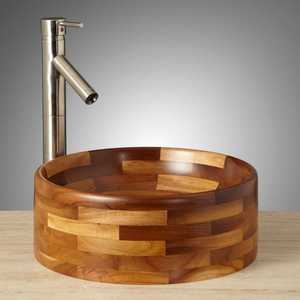 Acacia mango Wood Hand Washbasin Super Wash Basin Antiques Wooden Washbasin Super Quality Wooden Wash Basin - Product Image 5