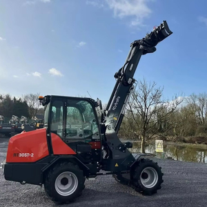 Nouvelle chargeuse sur pneus télescopique Kubota RT305T-2, levage 4,8 m, 3 tonnes, diesel, 4x4, composants Parker, haute efficacité, mini-chargeuse frontale - Product Image 2