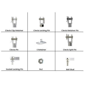 Kit de seguridad de bloqueo de seguridad Industrial, acero inoxidable, 400mm, estilo cilíndrico, Inox, resorte de Gas pulido, producto de resorte, resorte, 1, 2, 2 - Product Image 5