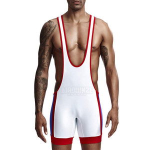 Diseño personalizado ligero duradero y cómodo estilo sin mangas adulto lucha uniforme - Product Image 2