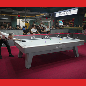 Premium 9ft Stone Surface Pool <b>Table</b> Designed for High-End Entertainment Environments - Product Image 5