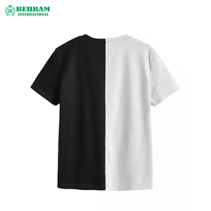 T-shirts décontractés pour hommes, coupe ample, 100% coton, col rond, design uni, séchage rapide et respirant, pour l'été - Product Image 3