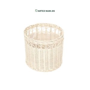 Juego de Cestas de Flores de Ratán Artesanales para Proyectos Decorativos - Product Image 2