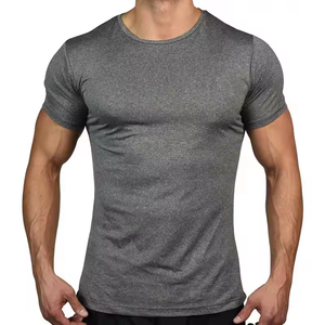 เสื้อยืดรัดกล้ามเนื้อของผู้ชายเสื้อผ้าเล่นกีฬาฟิตเนสออกกำลังกาย - Product Image 5