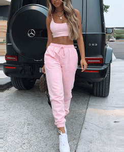 New Arrival Breathable and Comfortable Sweat <b>pant</b> Women Sweat Trouser For Sale Women's Stylish Sweatpants & Trousers - Product Image 3