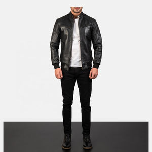 Más Popular de alta calidad de encargo de los hombres chaqueta de cuero de pie de la calle caliente Nueva llegada Pakistán hizo motocicleta de invierno - Product Image 6