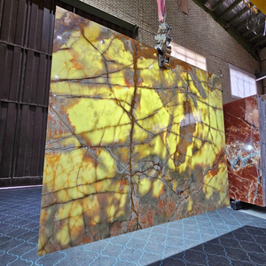 Dalles de marbre onyx rétroéclairées multicolores pour salle de bain et cuisine - Product Image 5