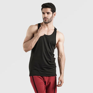 Débardeur de fitness pour hommes personnalisé, séchage rapide, respirant, en polyester, anti-rétrécissement, durable, grandes tailles, marque OEM personnalisée, vente en gros - Product Image 4