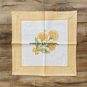 Mantel Individual y Servilleta Estampados a Mano - Compre Manteles Individuales con Estampado Personalizado, Mantel Pintado a Mano, Mantel Individual y Servilleta Estampados a Mano en Existencia - Product Image 6