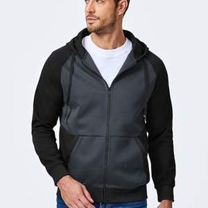 เสื้อมีฮู้ดขนาดกำหนดเองดีไซน์ใหม่เสื้อสเวตเตอร์ผ้าฝ้ายเสื้อมีฮู้ดแบบมีซิปกันน้ำออกแบบได้ตามต้องการ - Product Image 4