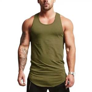 Débardeurs d'entraînement à séchage rapide pour hommes nouveauté vêtements de fitness tricotés respirants pour la musculation vente en gros de débardeurs à séchage rapide - Product Image 2