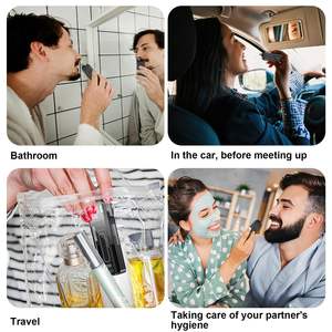 Recortador de Vello Nasal Profesional a Prueba de Agua, Herramienta de Plástico Recargable por USB, Portátil, para Hombres y Mujeres, para Uso en Autocaravanas y Viajes, Regalo - Product Image 5