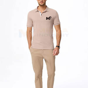 Nouveaux modèles de polos pour hommes, design personnalisé, vêtements de rue, polos respirants pour hommes, polos pour hommes en vente chaude - Product Image 4