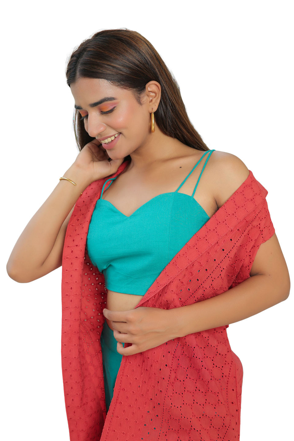 PUREED PUMPKIN ORANGE, ISLAND PARADISDE BLUE